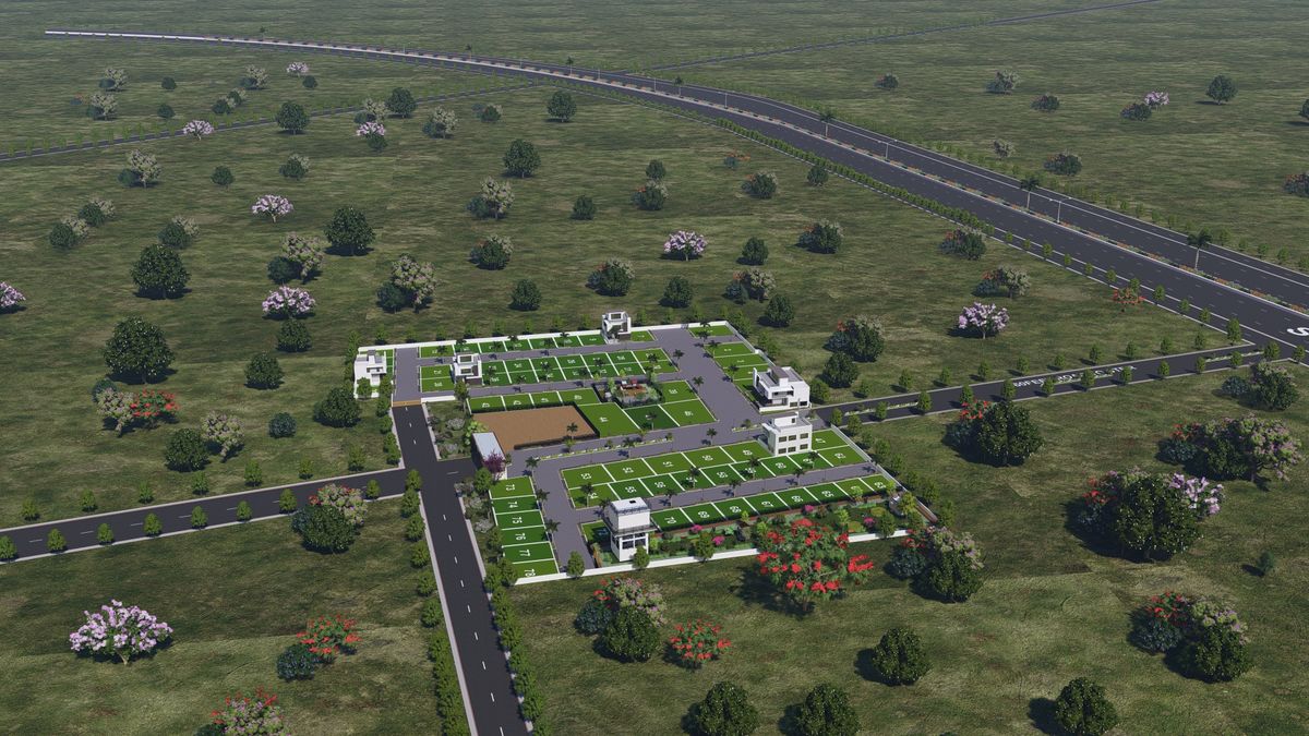 Internal roads view